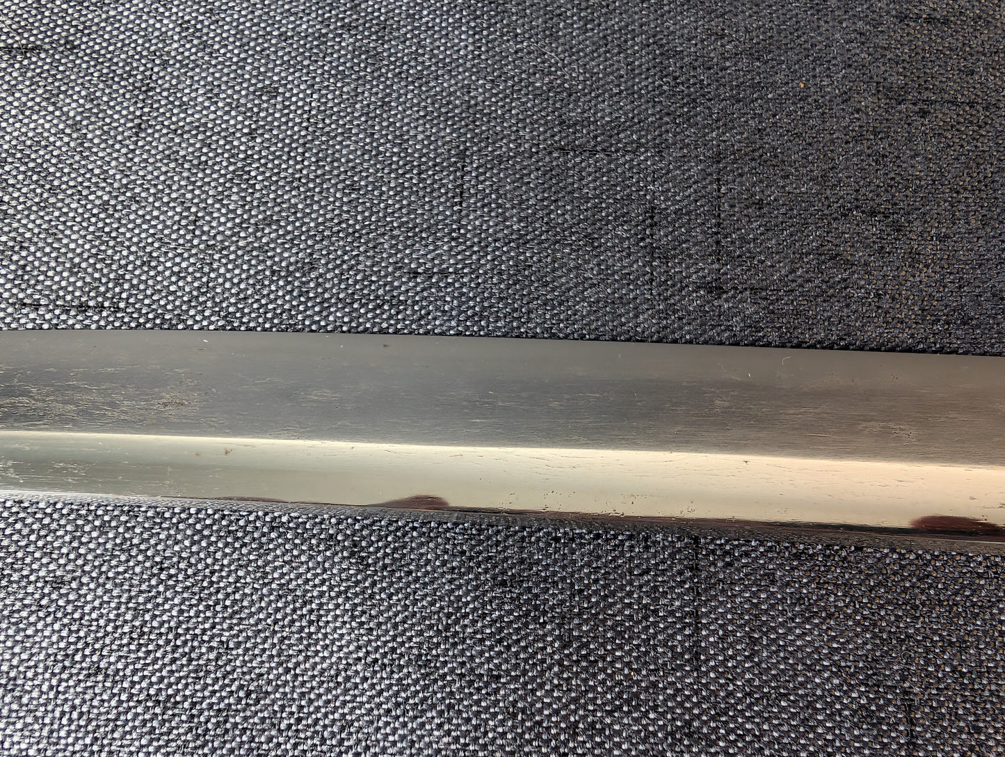 Mumei Shobu Zukuri Wakizashi In Simple Black Koshirae – NT-014
