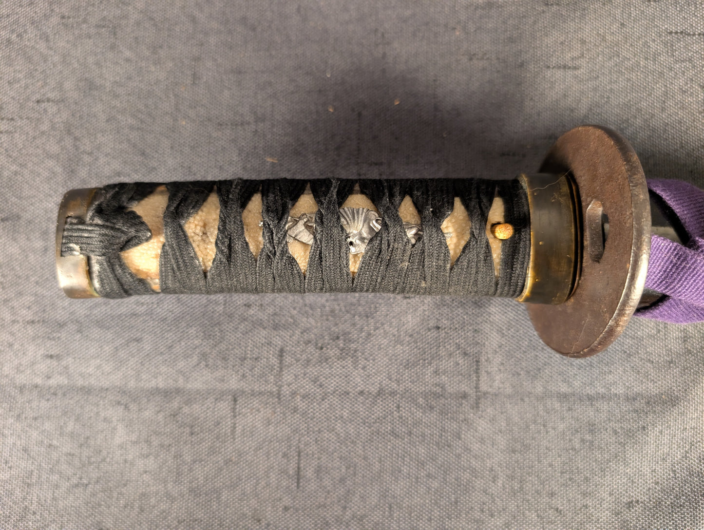 Mumei Shobu Zukuri Wakizashi In Simple Black Koshirae – NT-014