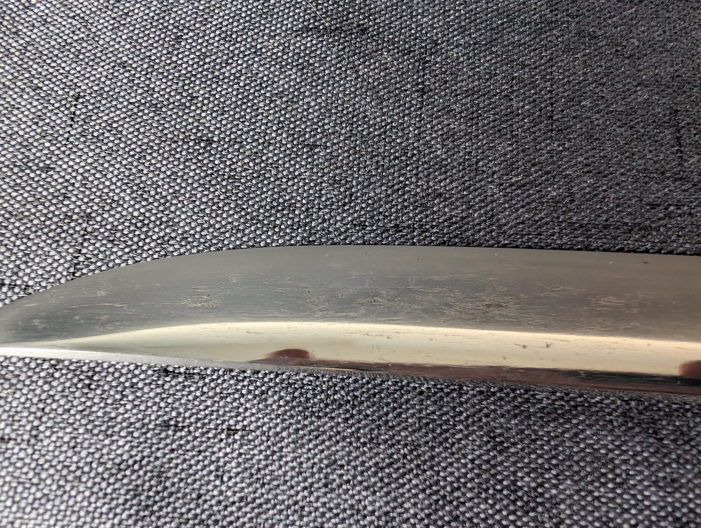 Mumei Shobu Zukuri Wakizashi In Simple Black Koshirae – NT-014