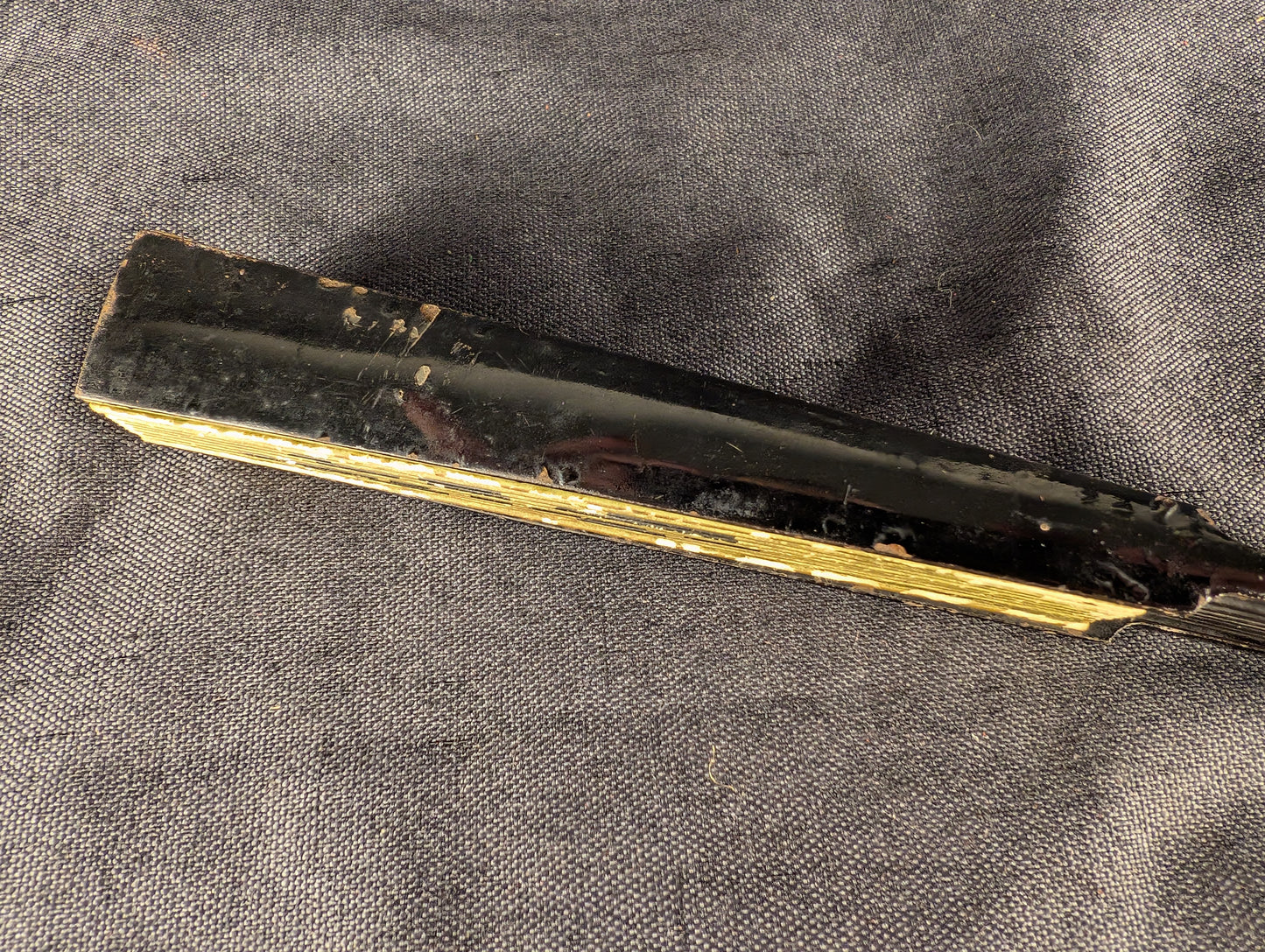 武徳 徳武 Butokukai Tokutake – Japanese Iron War Fan  – TN-006