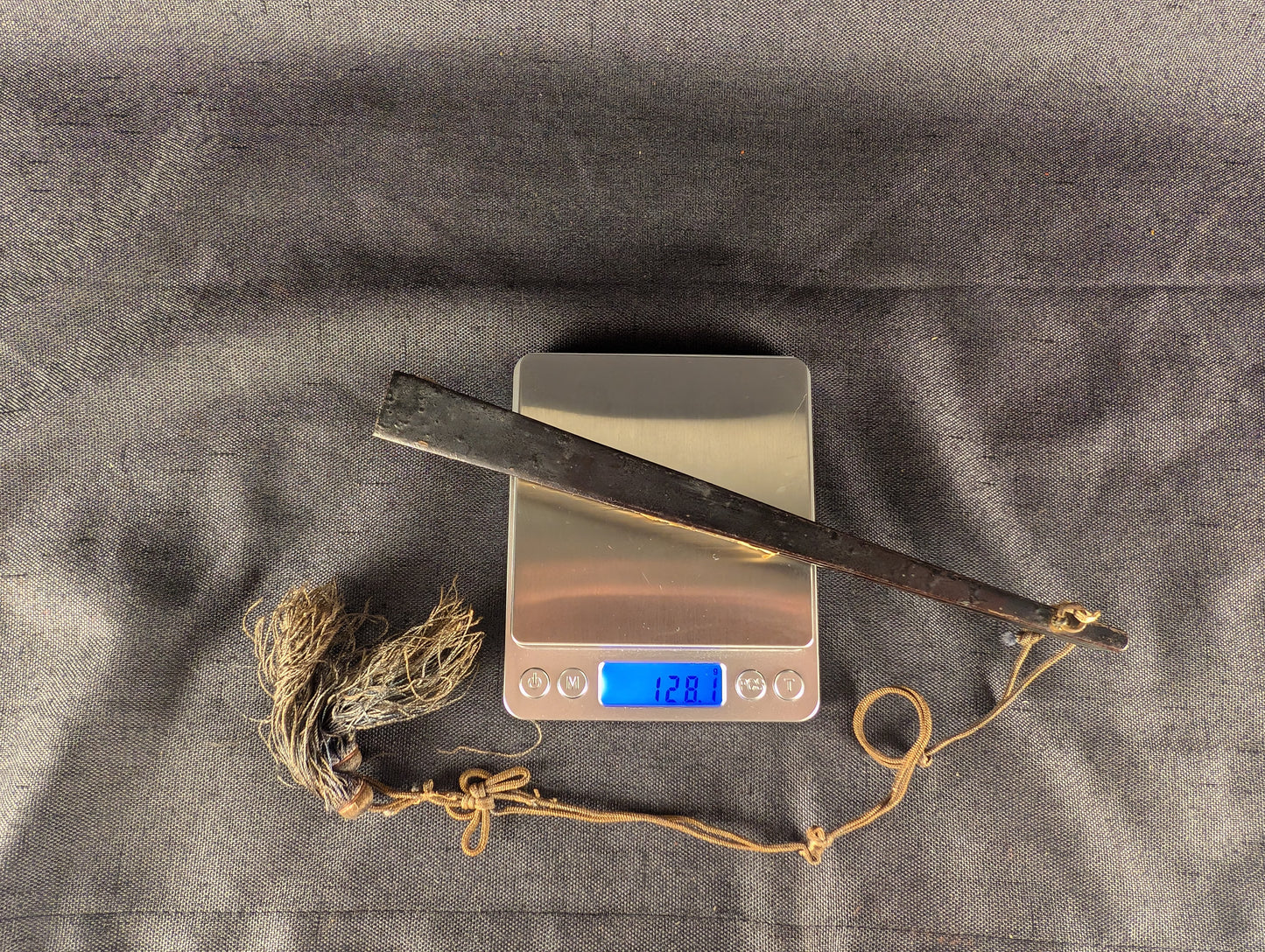 武徳 徳武 -  Butokukai Tokutake – Japanese Iron War Fan (Tessen) – TN-007