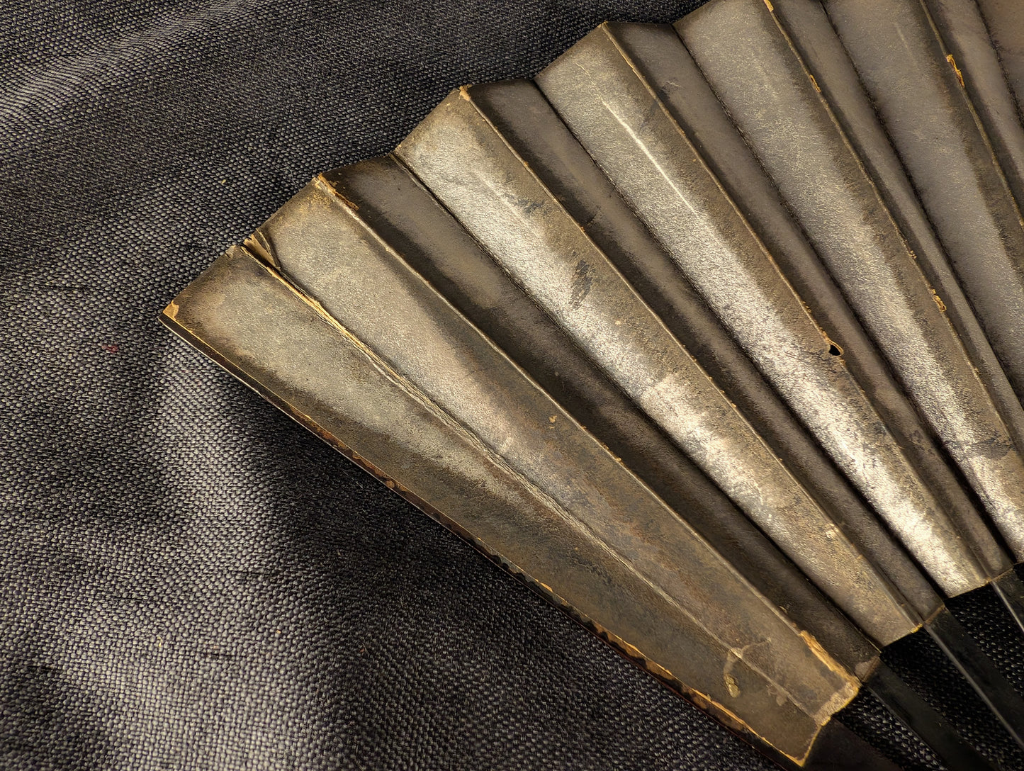 武徳 徳武 -  Butokukai Tokutake – Japanese Iron War Fan (Tessen) – TN-007