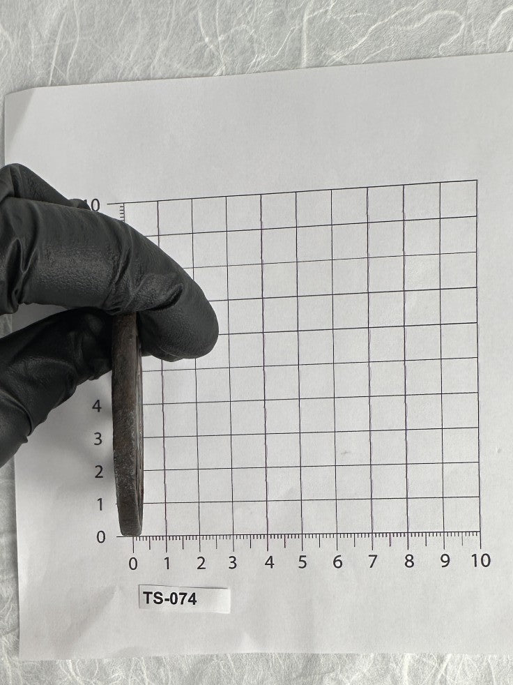 Iron Maru-gata Sukashi Tsuba – TS-074