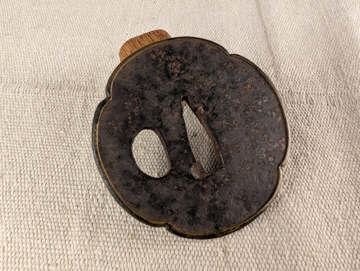 Iron mokko-gata Tsuba – TS-179